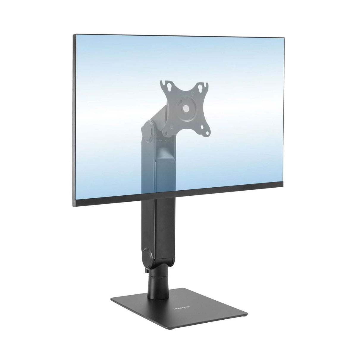 Freestanding Monitor Arm With Height Adjustment Monitor Stands - Freestanding Monitor Arm With Height Adjustment - Mount-It! - MI-2757