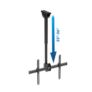 Optimal TV Height Guide: Transform Your Viewing Experience TV Mount - Full Motion Ceiling TV Mount - Mount-It! -