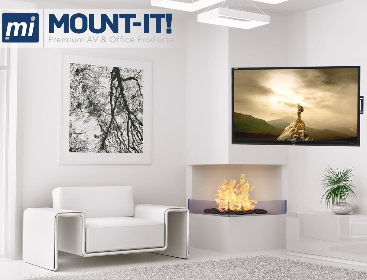 Full Motion Corner TV Mount TV Mount - Full Motion Corner TV Mount - Mount-It! - MI-369B