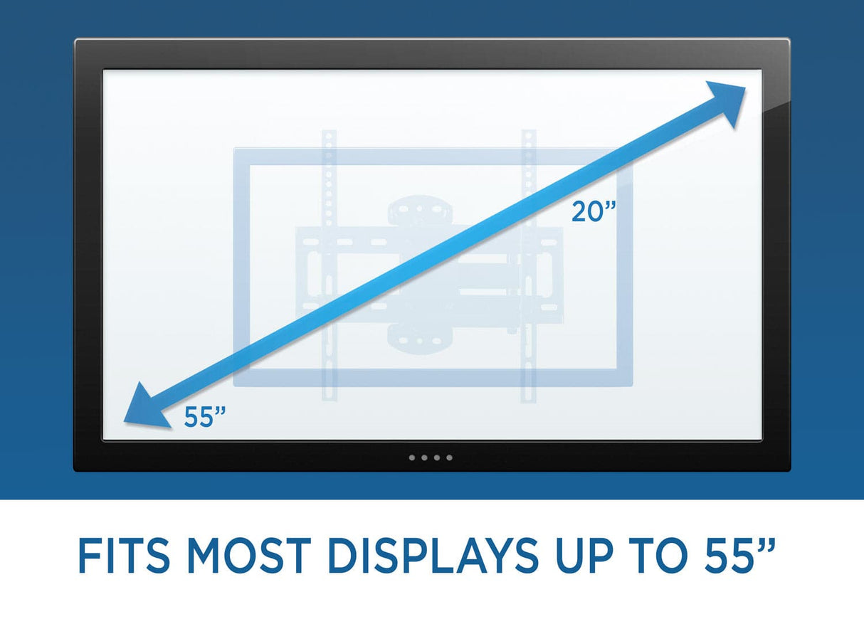 Full Motion Corner TV Wall Mount TV Mount - Full Motion Corner TV Wall Mount - Mount-It! - MI-4471