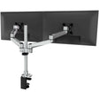 Full Motion Dual Monitor Desk Mount Monitor Mount - Full Motion Dual Monitor Desk Mount - Mount-It! -