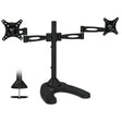 Full Motion Dual Monitor Desk Stand Monitor Stands - Full Motion Dual Monitor Desk Stand - Mount-It! - MI-792