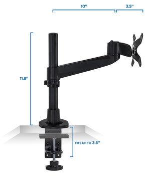Monitor Mount - Full Motion Monitor Desk Mount - Mount-It! - MI-32116_BLK Monitor Mount - Full Motion Monitor Desk Mount - Mount-It! - MI-32116_BLK
