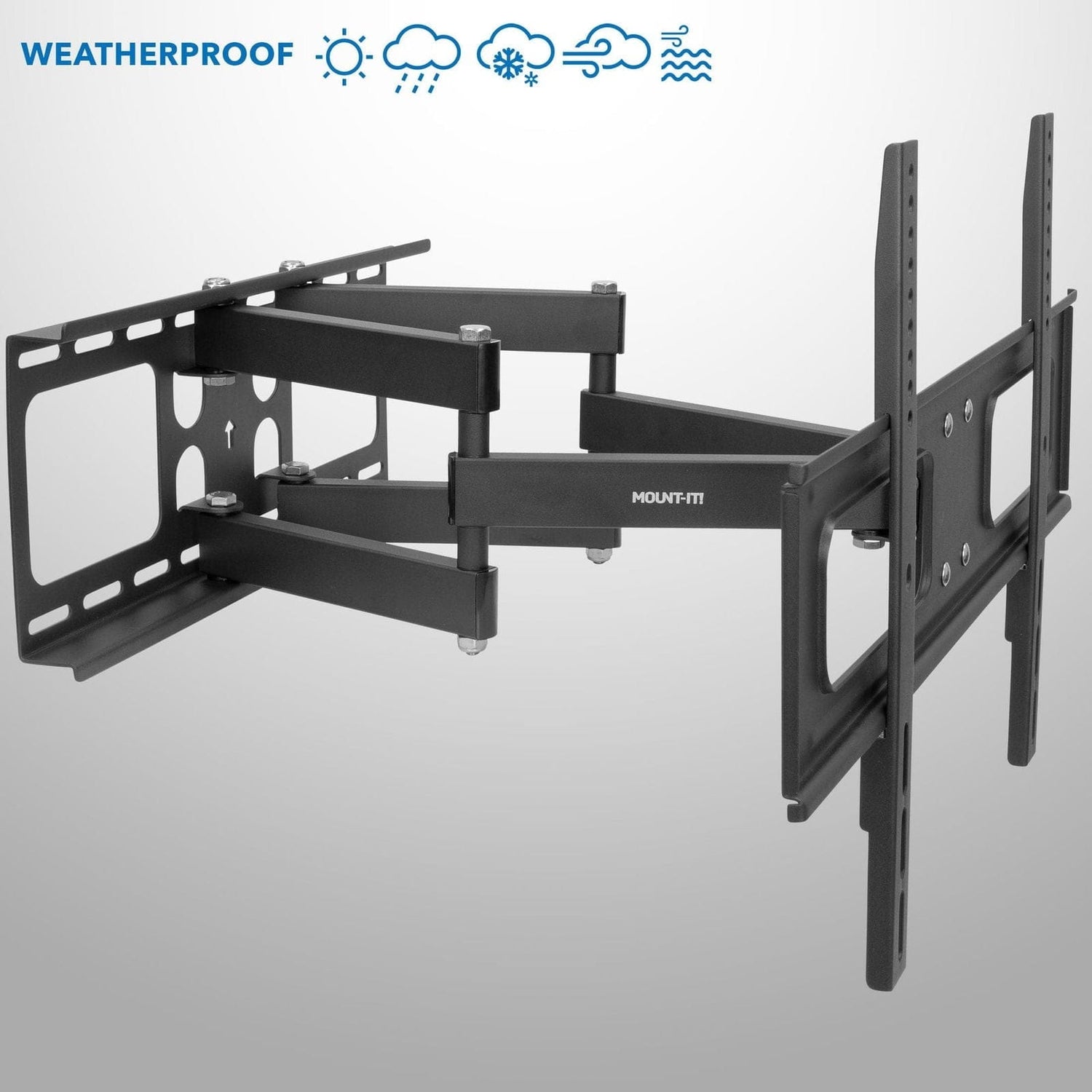 TV Mount - Full Motion Outdoor TV Wall Mount - Mount-It! - MI-396