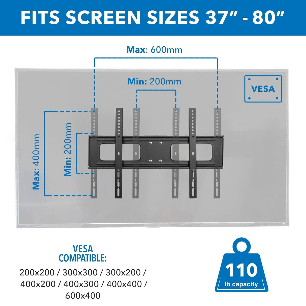 Full Motion Outdoor TV Wall Mount TV Mount - Full Motion Outdoor TV Wall Mount - Mount-It! - MI-396