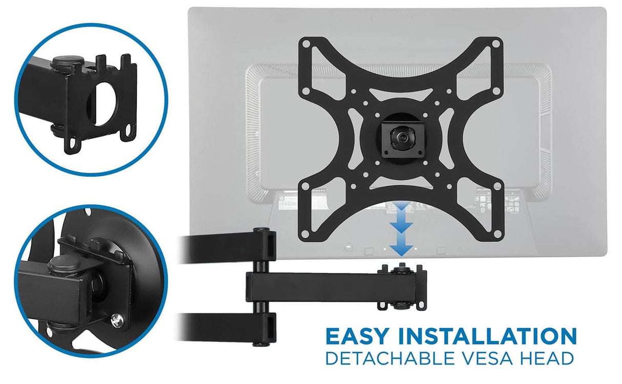 Marketplace - Full Motion Single Arm TV Wall Mount - Mount-It! - MI-407-1