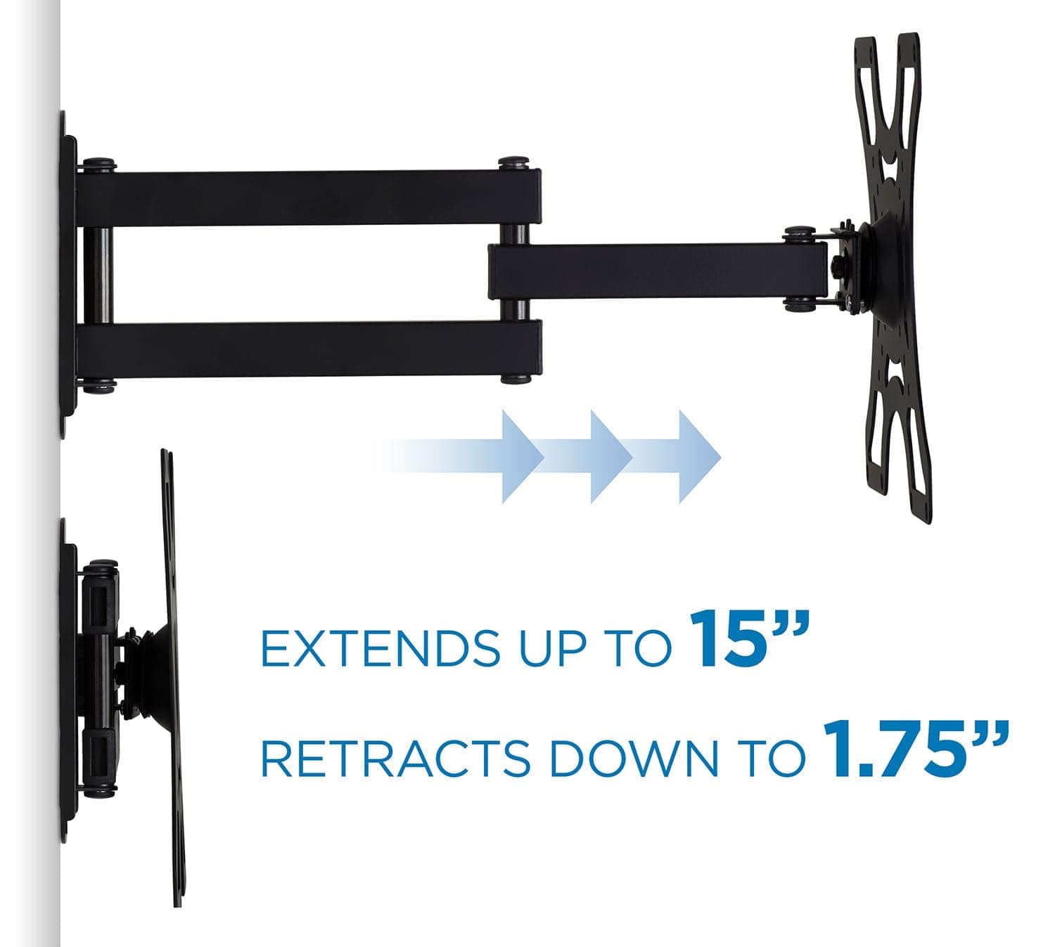Marketplace - Full Motion Single Arm TV Wall Mount - Mount-It! - MI-407-1