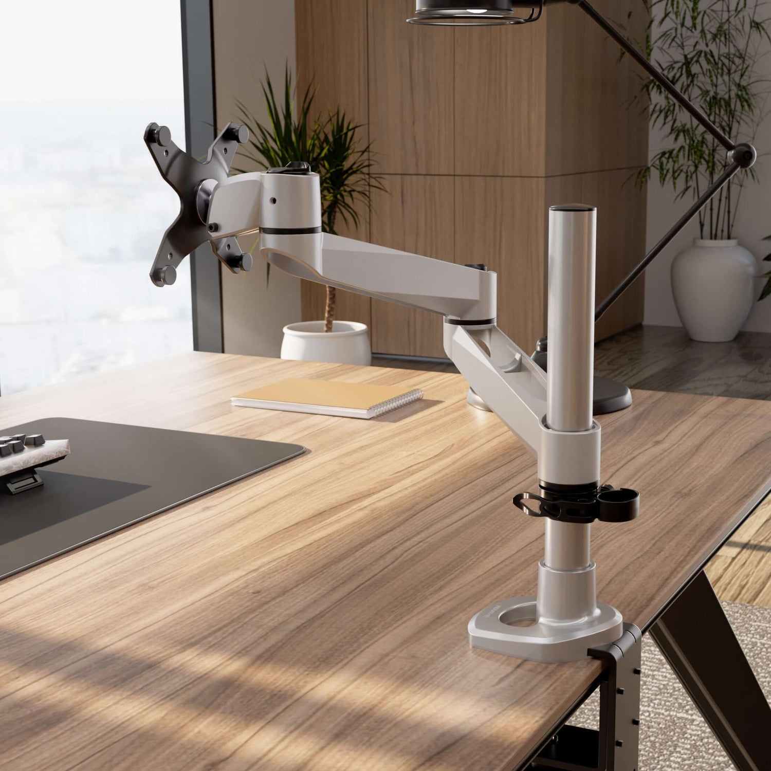 Monitor Mount - Full Motion Single Monitor Desk Mount - Mount-It! -