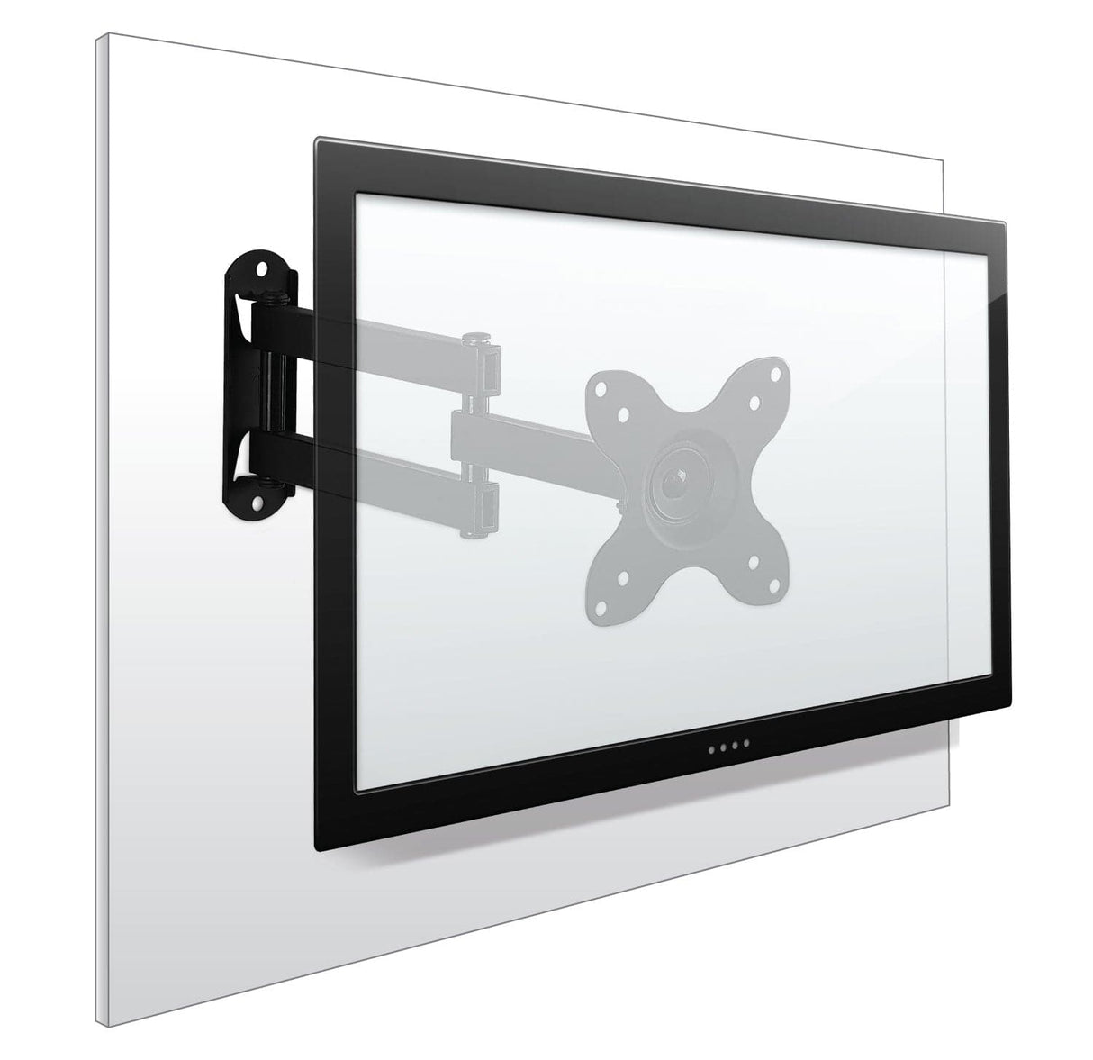Full Motion Small TV Wall Mount TV Mount - Full Motion Small TV Wall Mount - Mount-It! - MI-2042