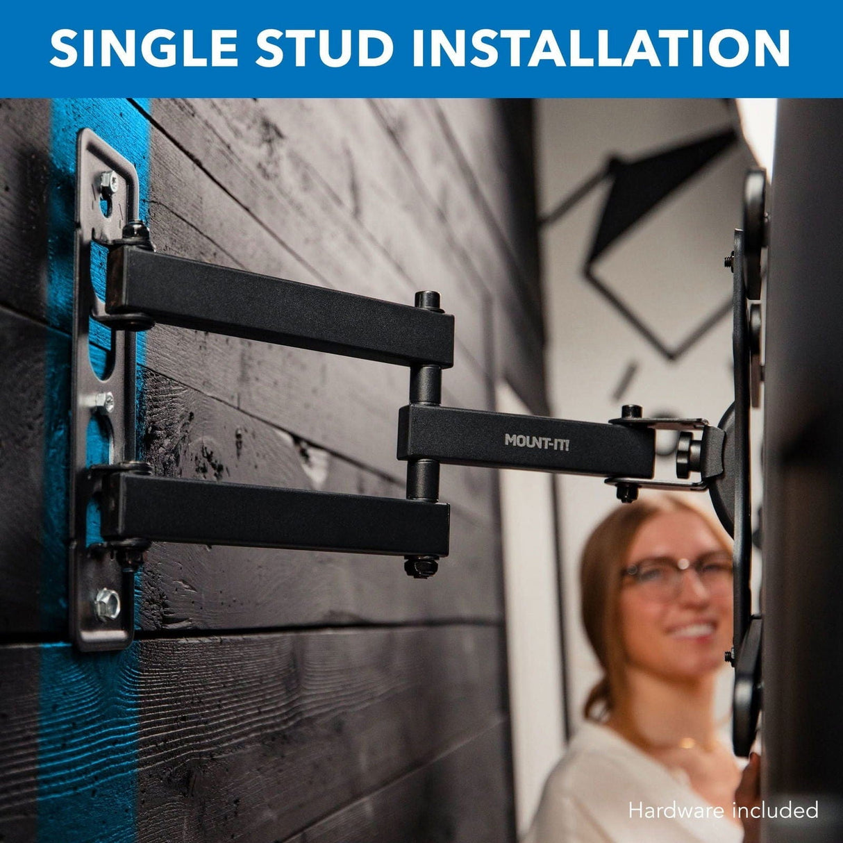 Full Motion TV Wall Mount TV Mount - Full Motion TV Wall Mount - Mount-It! - MI-4110