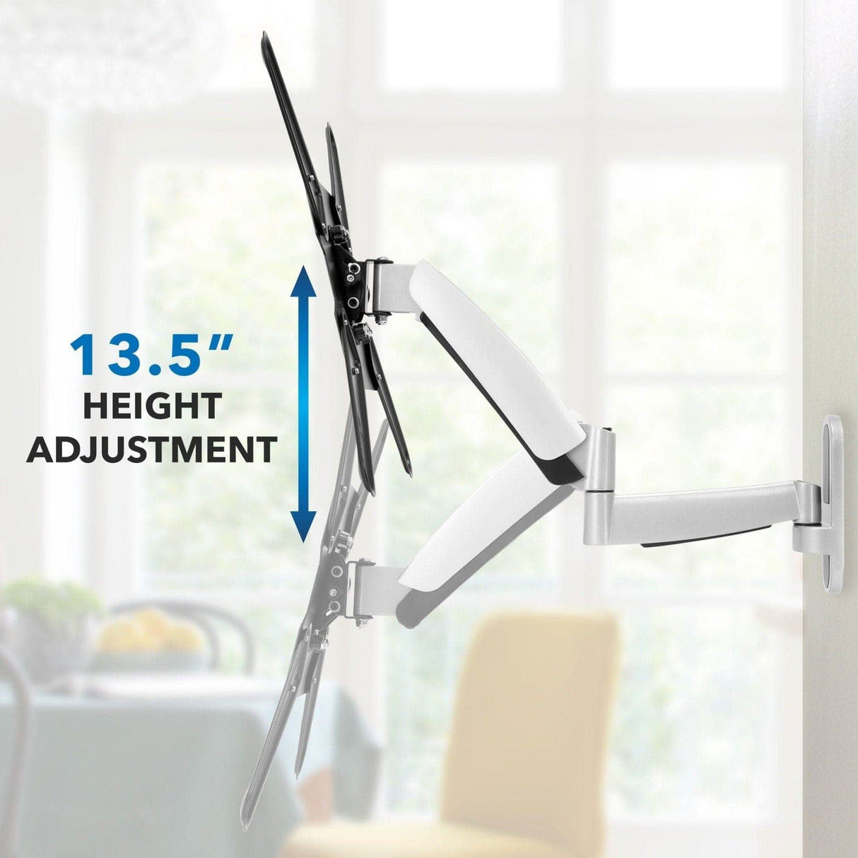 Full Motion TV Wall Mount w/ Gas Spring Arm TV Mount - Full Motion TV Wall Mount w/ Gas Spring Arm - Mount-It! - MI-442