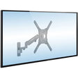 Full Motion TV Wall Mount with Gas Spring Arm TV Mount - Full Motion TV Wall Mount with Gas Spring Arm - Mount-It! - MI-444BLK