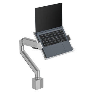 Laptop Mount - Gas Spring Laptop Arm for MedHub Mobile Workstations - Mount-It! - MI-16007 Laptop Mount - Gas Spring Laptop Arm for MedHub Mobile Workstations - Mount-It! - MI-16007