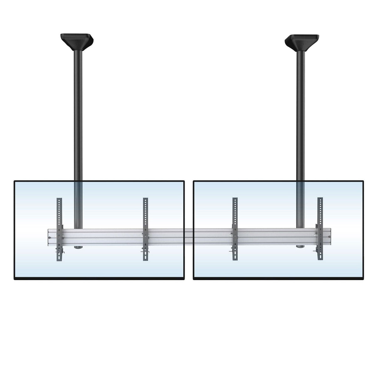 Heavy-Duty Dual TV Ceiling Mount TV Mount - Heavy-Duty Dual TV Ceiling Mount - Mount-It! -