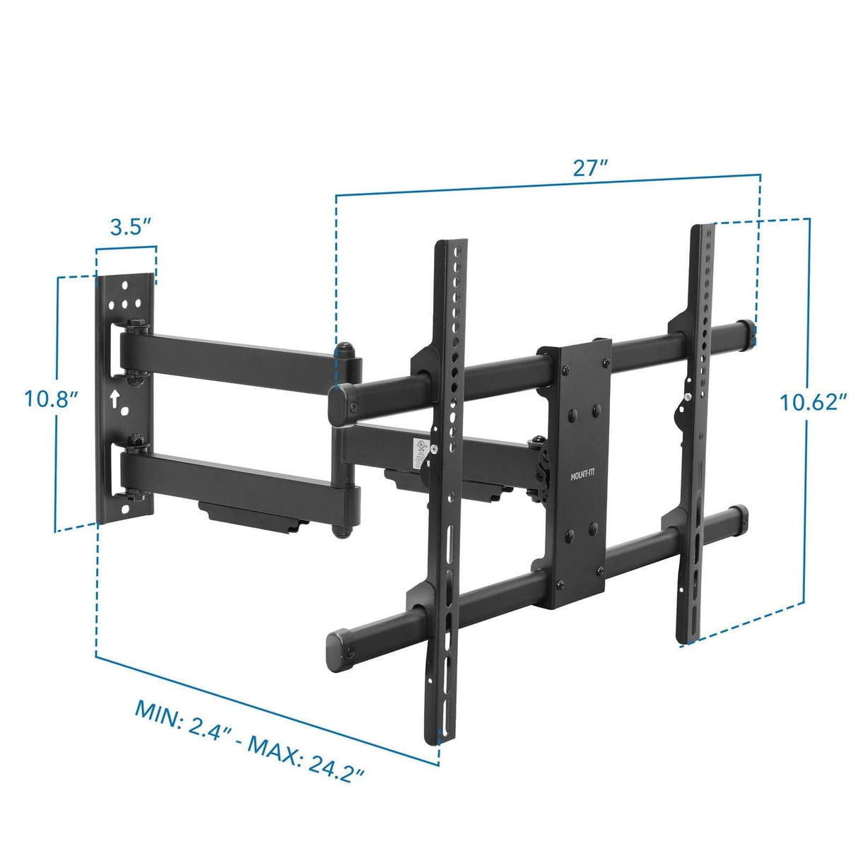 Heavy Duty Full Motion TV Wall Mount TV Mount - Heavy Duty Full Motion TV Wall Mount - Mount-It! - MI-14003
