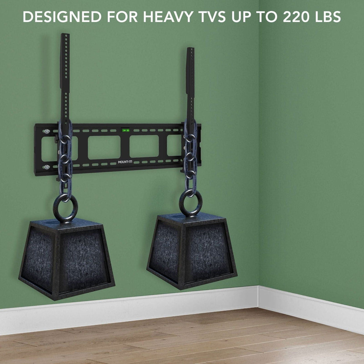 Heavy-Duty Tilt TV Wall Mount TV Mount - Heavy-Duty Tilt TV Wall Mount - Mount-It! - MI-2303L