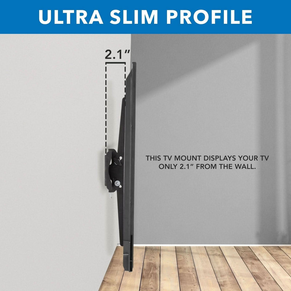 TV Mount - Heavy Duty Tilting TV Wall Mount - Mount-It! - MI-14004