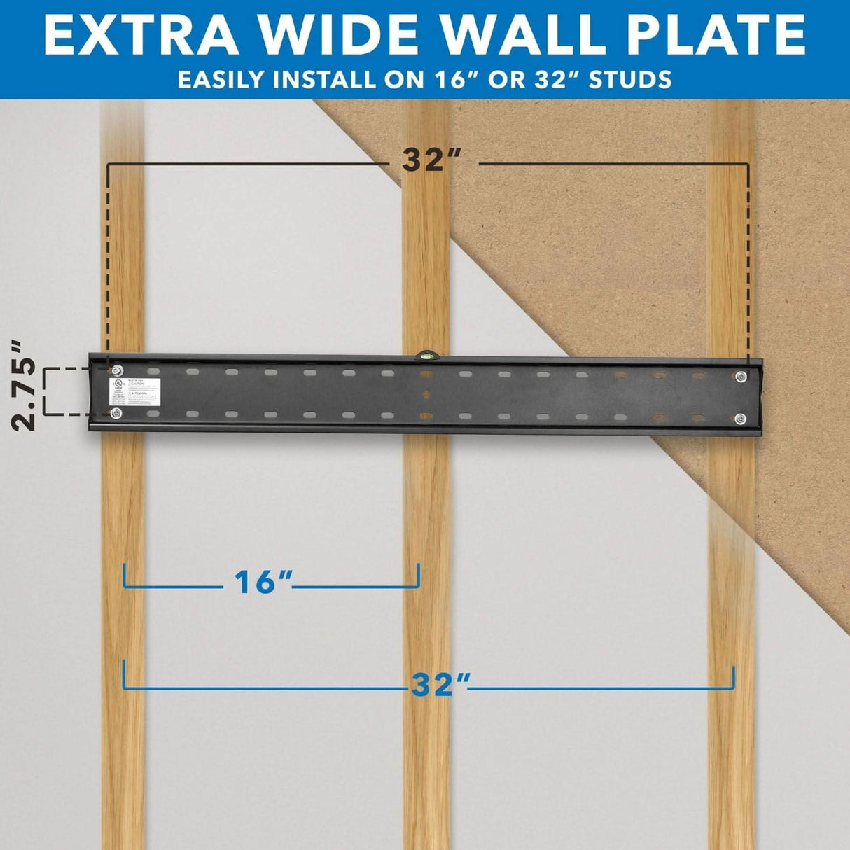 TV Mount - Heavy Duty Tilting TV Wall Mount - Mount-It! - MI-14004