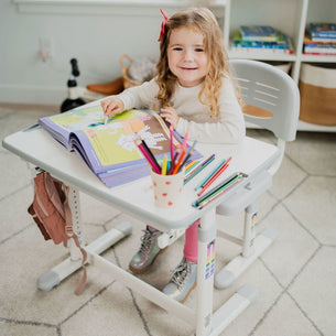 Children's Desks - Kids Desk and Chair Set for Ages 3-10 - Mount-It! - Children's Desks - Kids Desk and Chair Set for Ages 3-10 - Mount-It! -