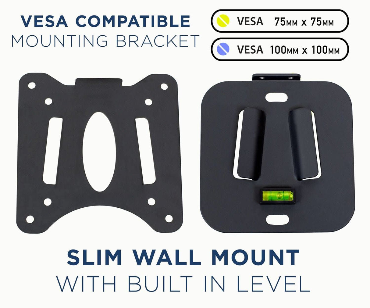 TV Mount - Low Profile Fixed TV Mount - Mount-It! - MI-203