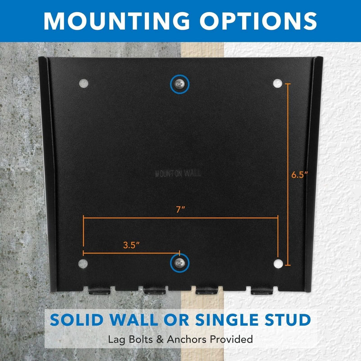 TV Mount - Low Profile Fixed TV Wall Mount - Mount-It! - MI-306