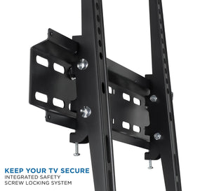 TV Mount - Low Profile TV Wall Mount Tilt Bracket for Flat Screens - Mount-It! - MI-3030 TV Mount - Low Profile TV Wall Mount Tilt Bracket for Flat Screens - Mount-It! - MI-3030