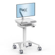 MedHub Mobile Workstation with Monitor Arm - MedHub Mobile Workstation with Monitor Arm - Mount-It! - MI-16016