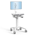 MedHub Mobile Workstation with Monitor Mount - MedHub Mobile Workstation with Monitor Mount - Mount-It! - MI-16015