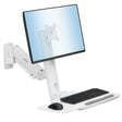 MedHub Wall Workstation Wall Mounted Desk - MedHub Wall Workstation - Mount-It! - MI-16001