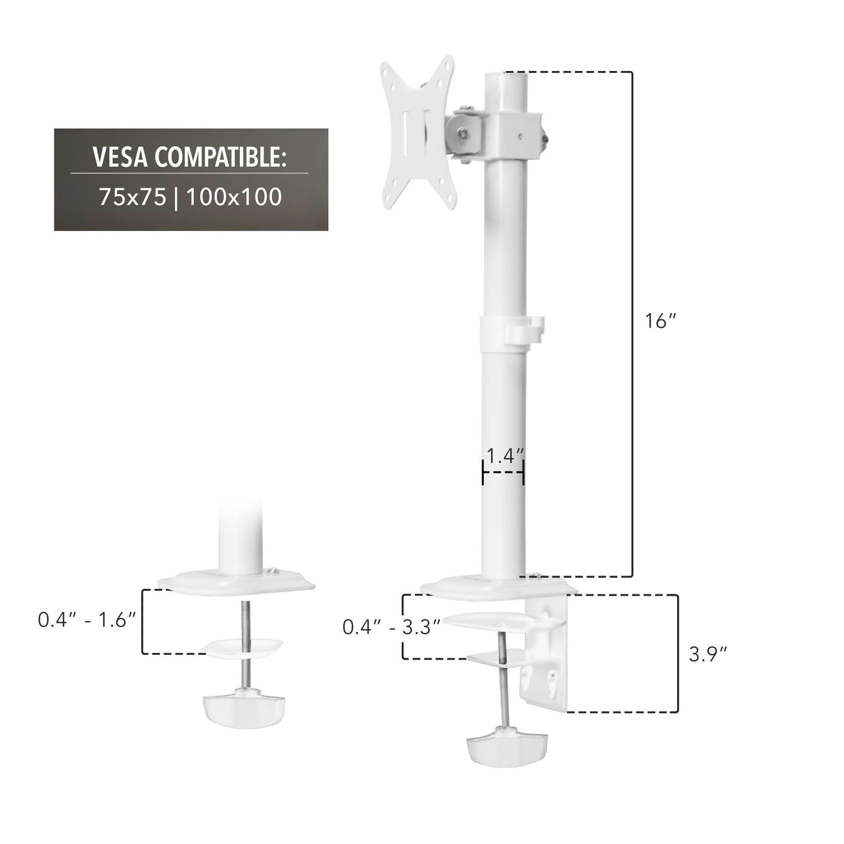 Monitor Mount - Monitor Desk Mount - Mount-It! -