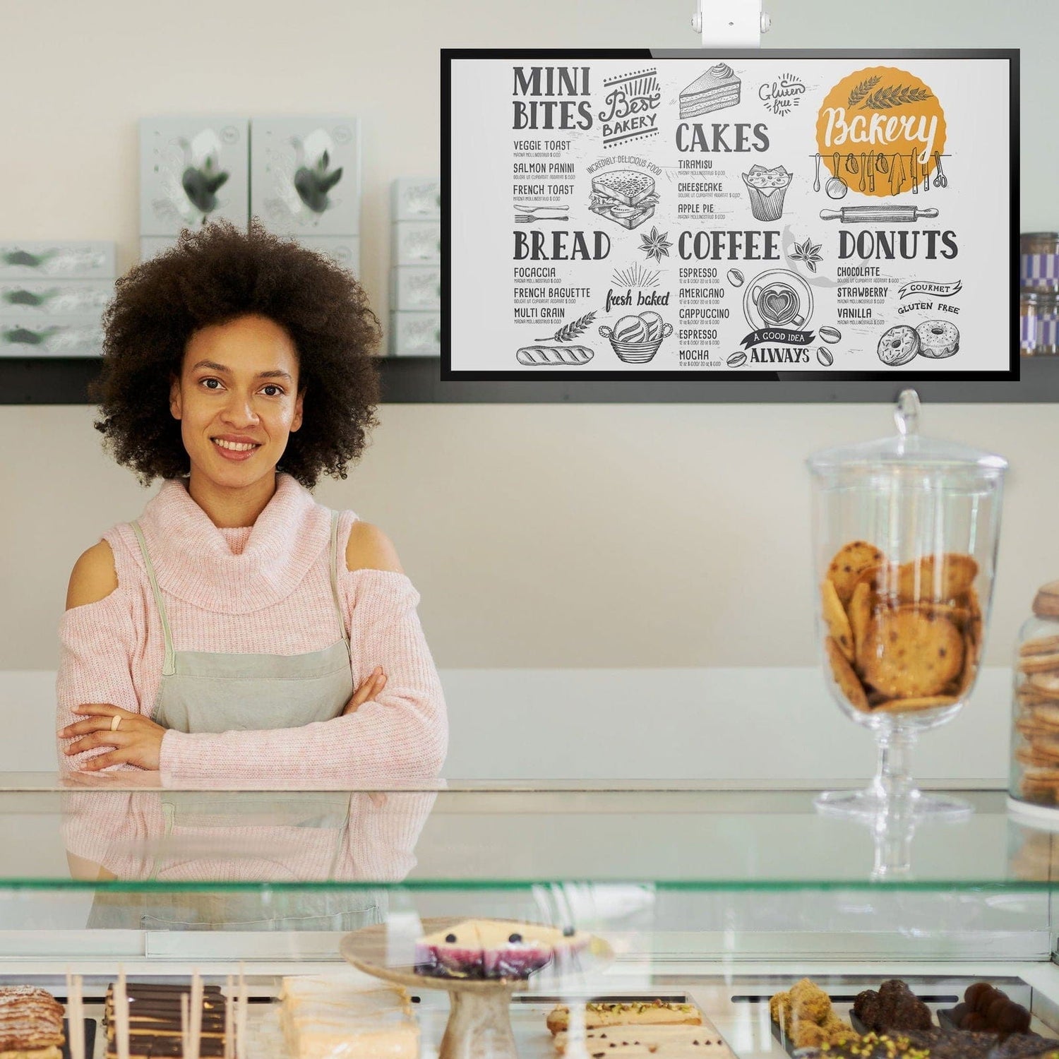 TV Mount - Motorized Ceiling TV Mount with Remote and App Controller - Mount-It! -