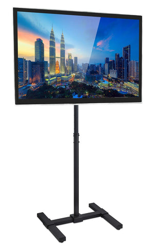 TV Stand - Portable TV Floor Stand - Mount-It! - MI-878 TV Stand - Portable TV Floor Stand - Mount-It! - MI-878