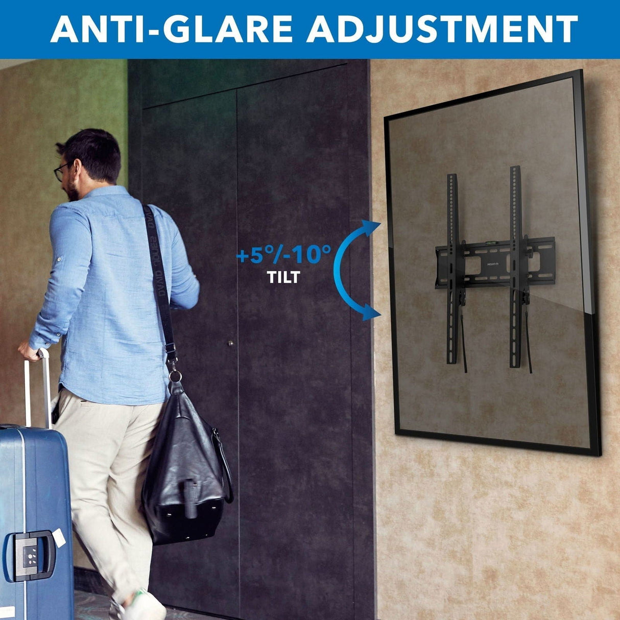 Portrait TV Wall Mount TV Mount - Portrait TV Wall Mount - Mount-It! - MI-1377