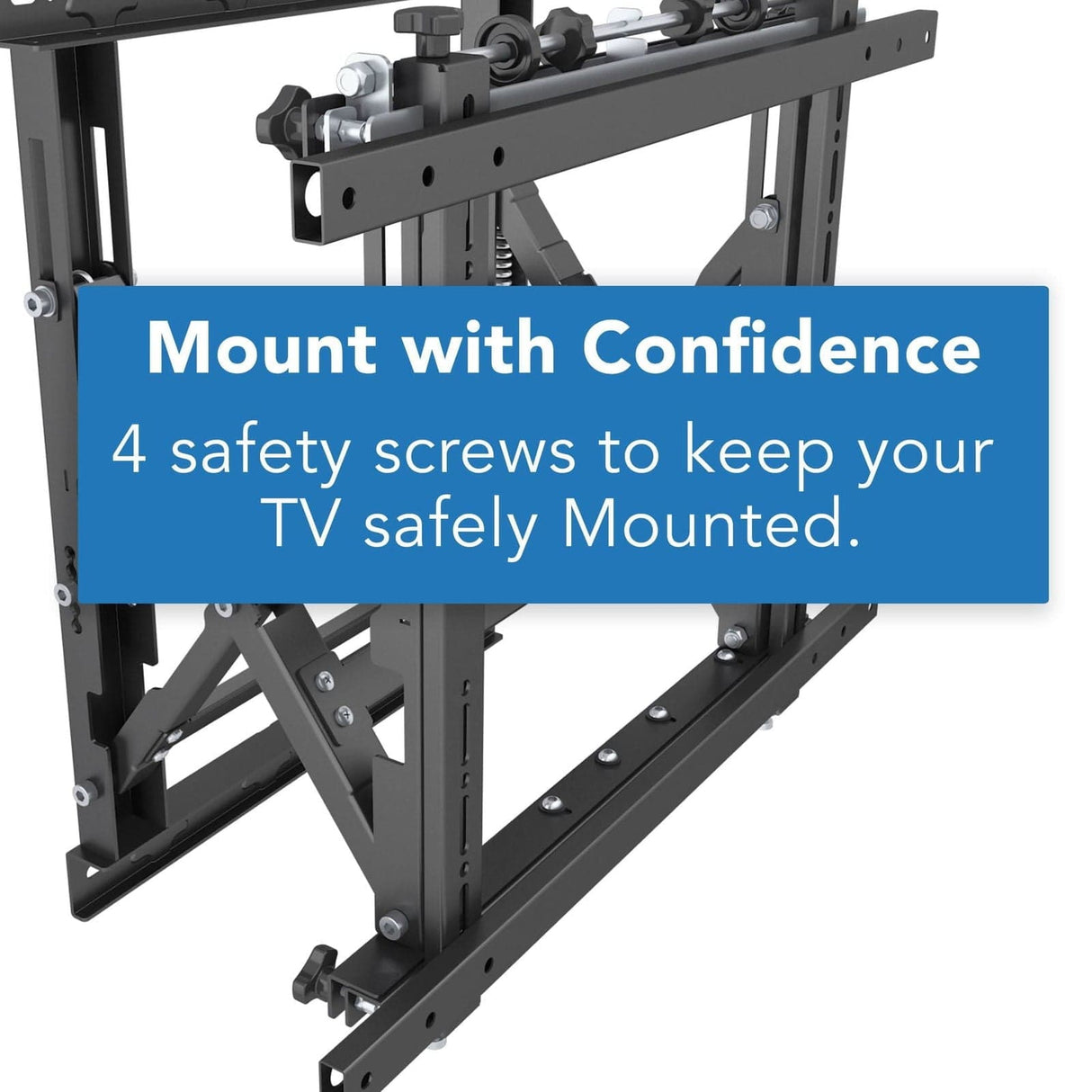 Push-In Pop-Out Video Wall Mount TV Mount - Push-In Pop-Out Video Wall Mount - Mount-It! - MI-367