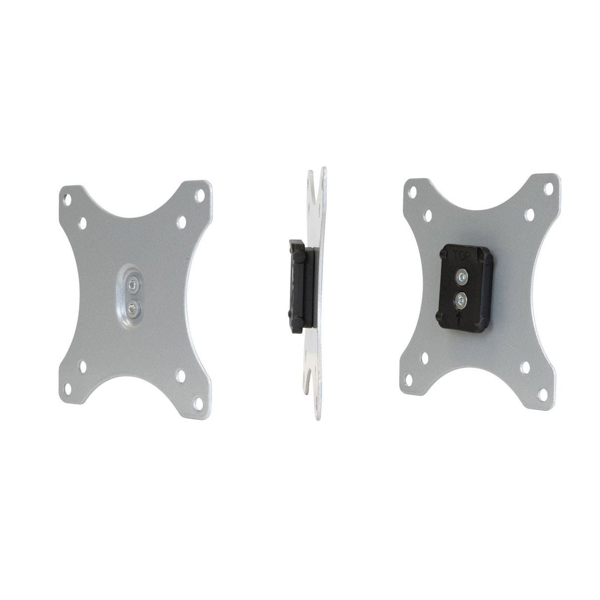 Replacement Monitor VESA Plate, Silver Monitor Vesa Adapters - Replacement Monitor VESA Plate, Silver - Mount-It! - MI-9006S