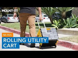 Hand Truck - Rolling Utility Cart - Mount-It! - MI-905 Hand Truck - Rolling Utility Cart - Mount-It! - MI-905
