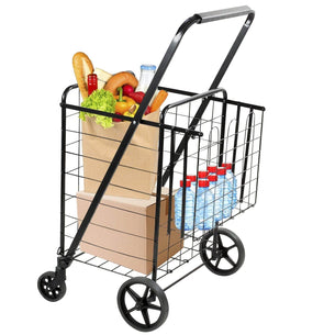 Hand Truck - Rolling Utility Shopping Cart - Mount-It! - MI-907 Hand Truck - Rolling Utility Shopping Cart - Mount-It! - MI-907