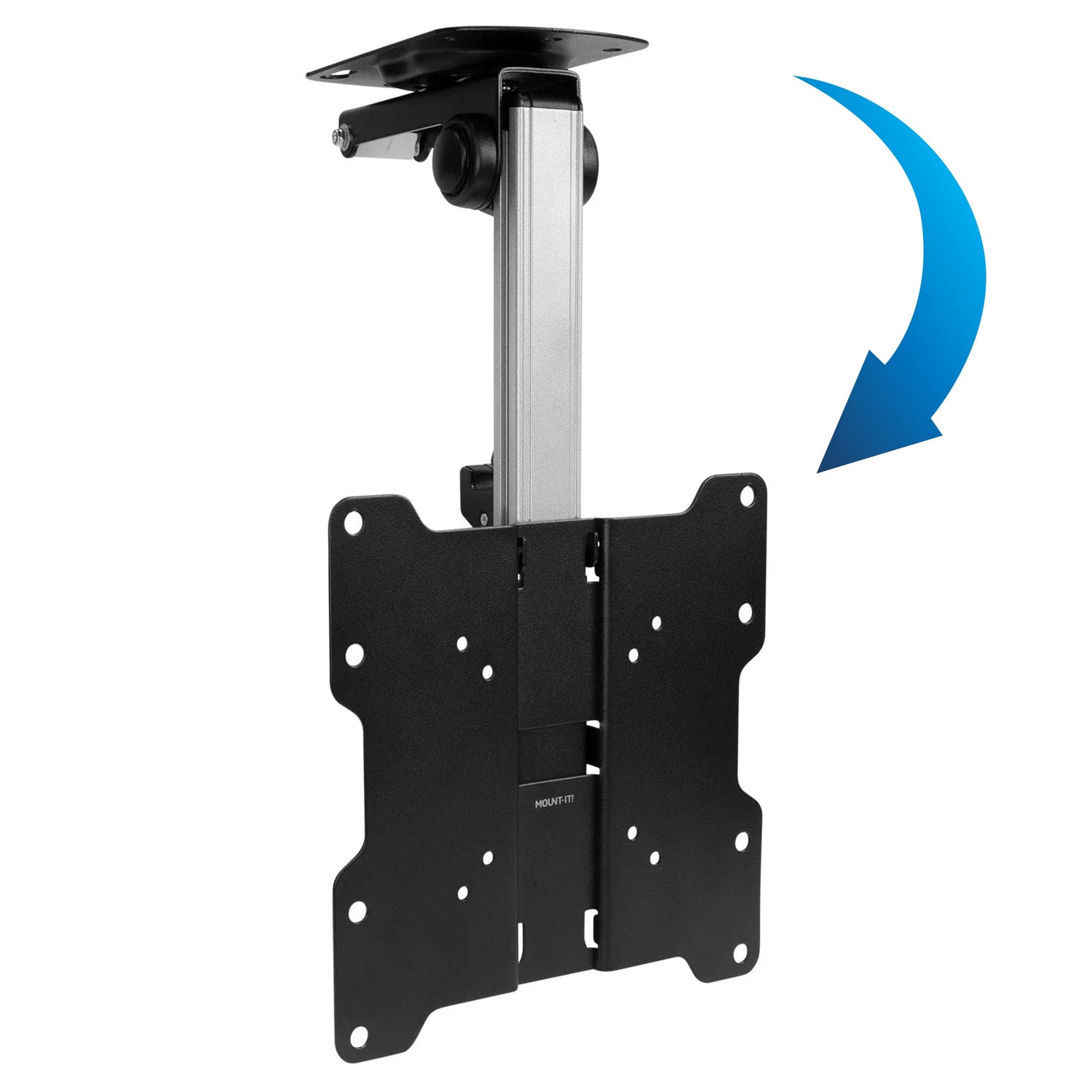 Silver TV Mount - Under Cabinet and Ceiling TV Mount - Mount-It! - MI-4222