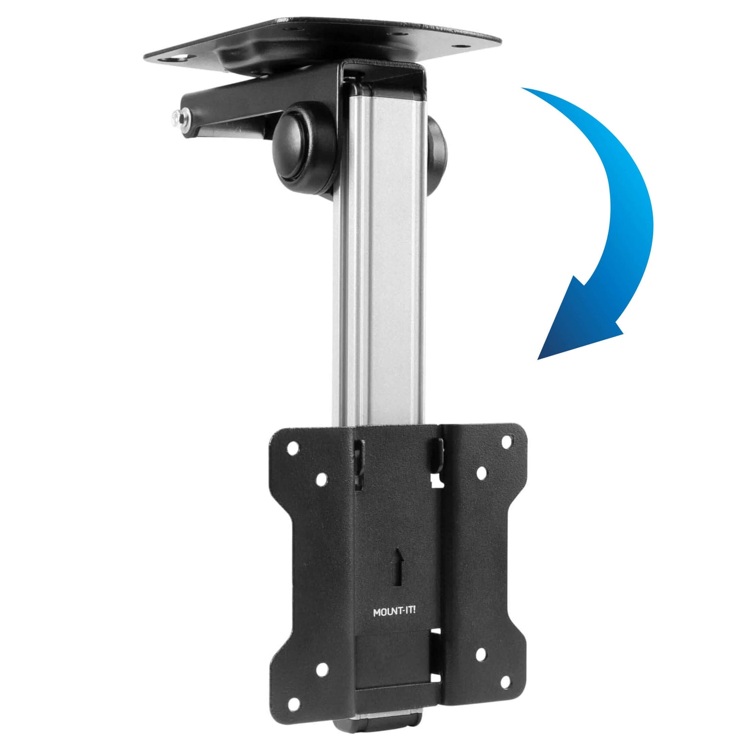 Silver TV Mount - Under Cabinet & Ceiling TV Mount - Mount-It! - MI-4211