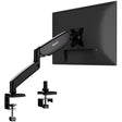 Single Monitor Desk Mount with Gas Spring Arm Monitor Mount - Single Monitor Desk Mount with Gas Spring Arm - Mount-It! - MI-1881BLK