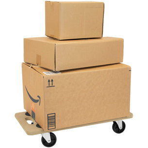 Hand Truck - Small Platform Wooden Mover Dolly - Mount-It! - Hand Truck - Small Platform Wooden Mover Dolly - Mount-It! -