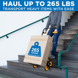 Hand Truck - Stair Climber Hand Dolly - Mount-It! - MI-913 Hand Truck - Stair Climber Hand Dolly - Mount-It! - MI-913