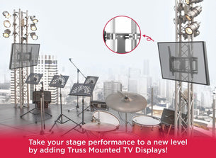 TV Mount - TV Truss Mount with Quick Release - Mount-It! - MI-374 TV Mount - TV Truss Mount with Quick Release - Mount-It! - MI-374