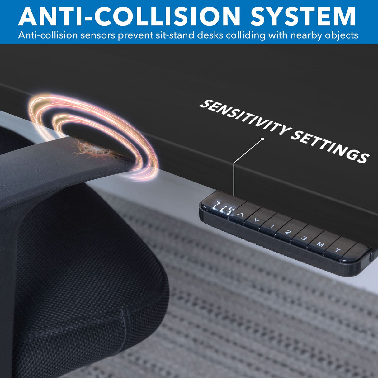 Ultimate Dual Motor Electric Standing Desk with 55" Tabletop Ultimate Dual Motor Electric Standing Desk with 55" Tabletop