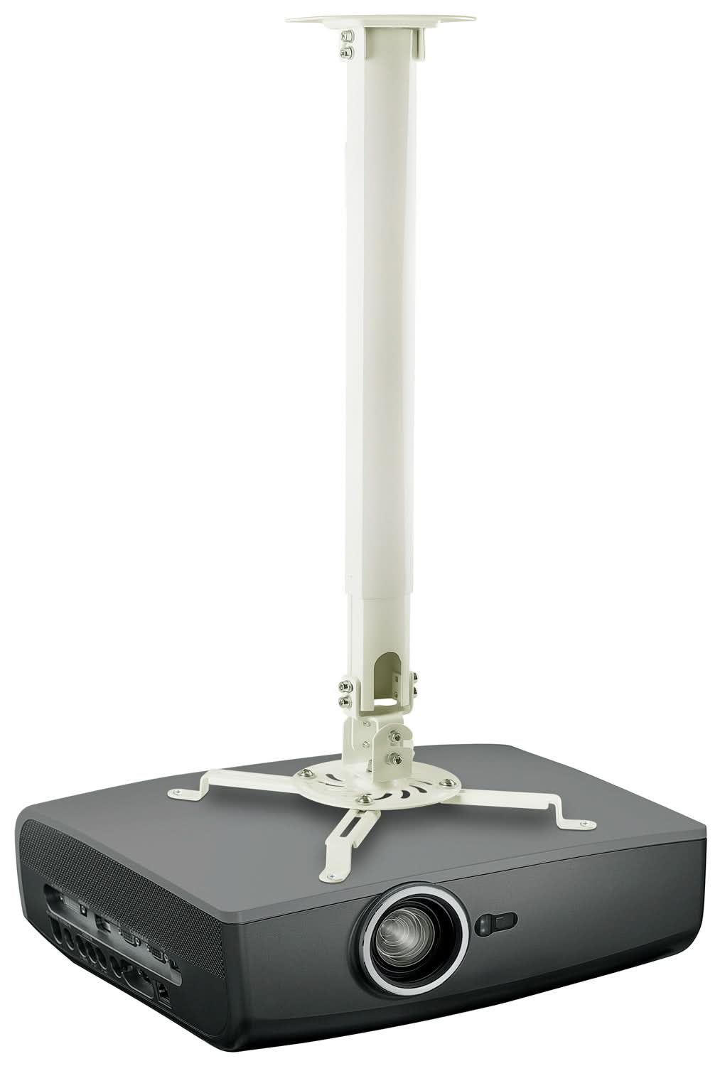 Projector Mount - Universal Projector Ceiling Mount - 21.5" to 35.4" Height Adjustment - Mount-It! - MI-606L