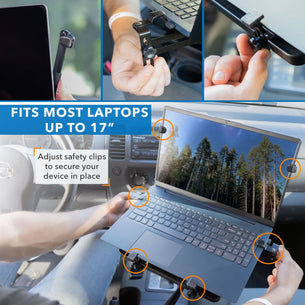 Laptop Mount - Vehicle Laptop Mount - Mount-It! - MI-427 Laptop Mount - Vehicle Laptop Mount - Mount-It! - MI-427