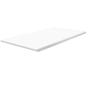 White Tabletop - 60" Tabletop for Sit-Stand Desk - Mount-It! - MI-7706 White Tabletop - 60" Tabletop for Sit-Stand Desk - Mount-It! - MI-7706