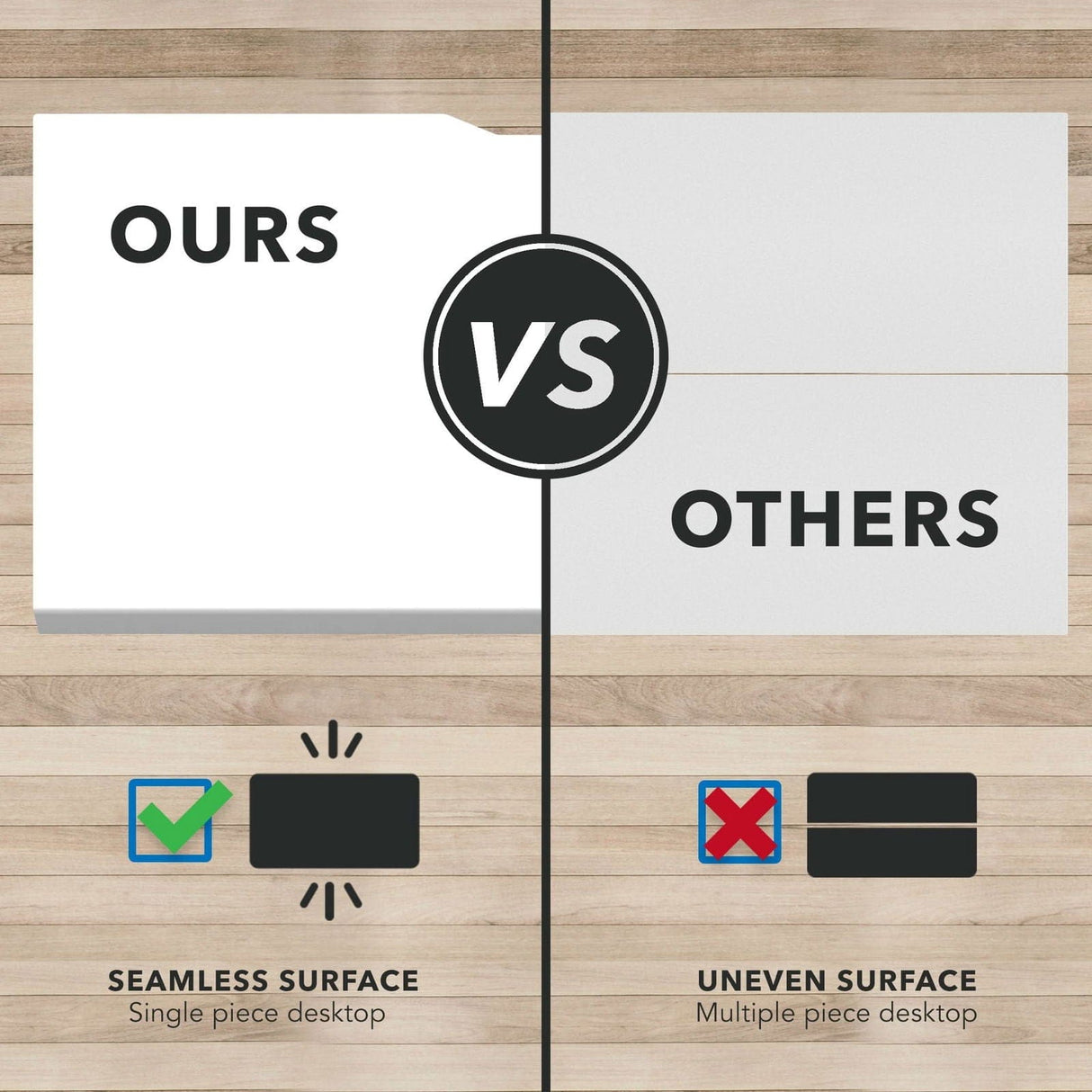 Dual Motor Electric Standing Desk with 72" Tabletop - White Base White Standing Desk - Dual Motor Electric Standing Desk with 72" Tabletop - White Base - Mount-It! - MI-18124