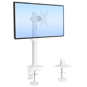 White Monitor Mount - Monitor Desk Mount - Mount-It! - MI-1706WHT White Monitor Mount - Monitor Desk Mount - Mount-It! - MI-1706WHT