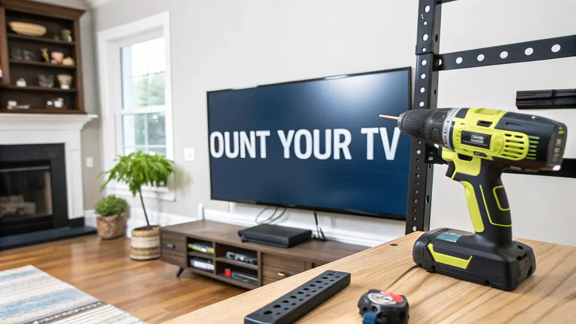 How Do You Mount A TV To The Wall? The Complete Guide - Mount-It!